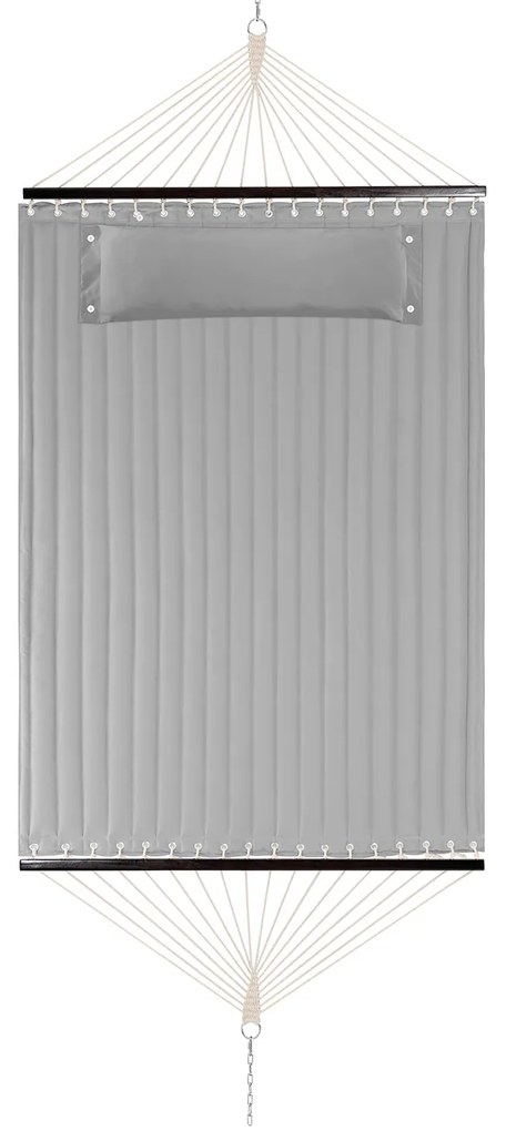 Scaun balansoar 360 x 120 x 115 cm - gri deschis