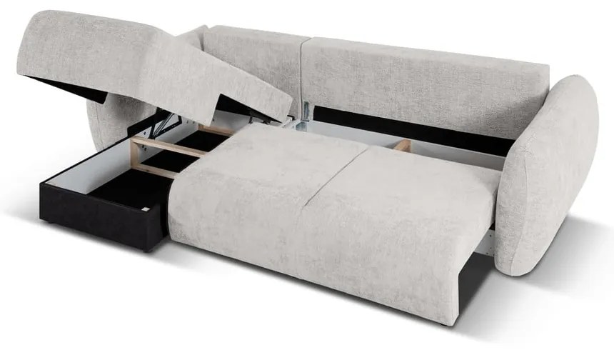 Colțar gri deschis (colț pe stânga) Matera – Cosmopolitan Design