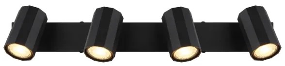 Spot Globo 57918-4B JAMES 4xGU10/25W/230V negru