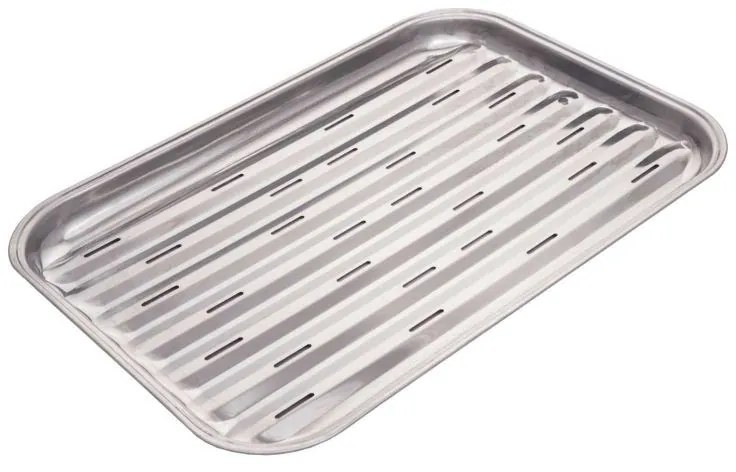 Tava din inox pentru gratar 34 x 24 x 2 cm Char-Broil 140582