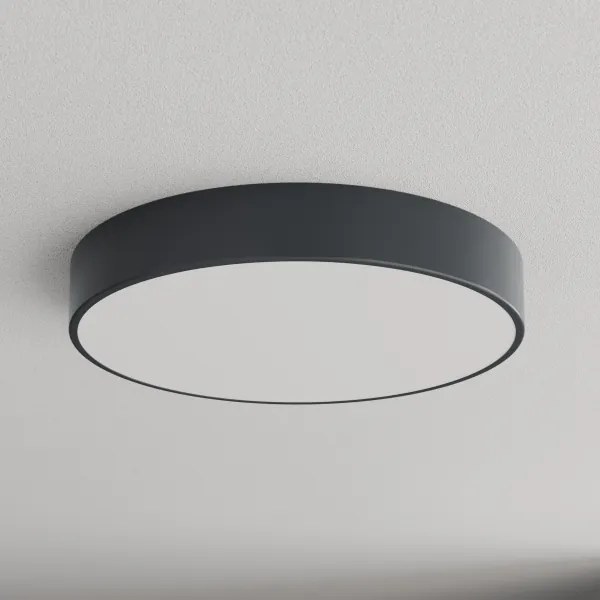 Brilagi - Plafonieră de baie CLARE cu senzor, 4x E27 (max. 24 W), 230 V, diametru 50 cm, antracit, IP54