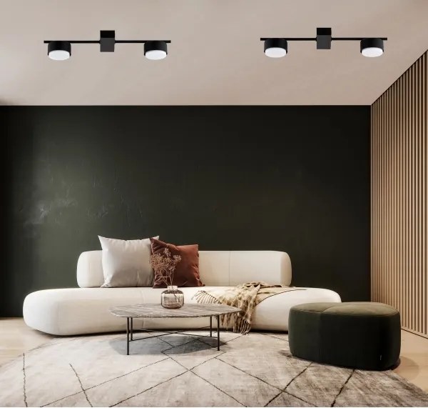 Brilagi - Spot LED RGB dimabil MONO 2xGX53/14W/230V Wi-Fi Tuya negru