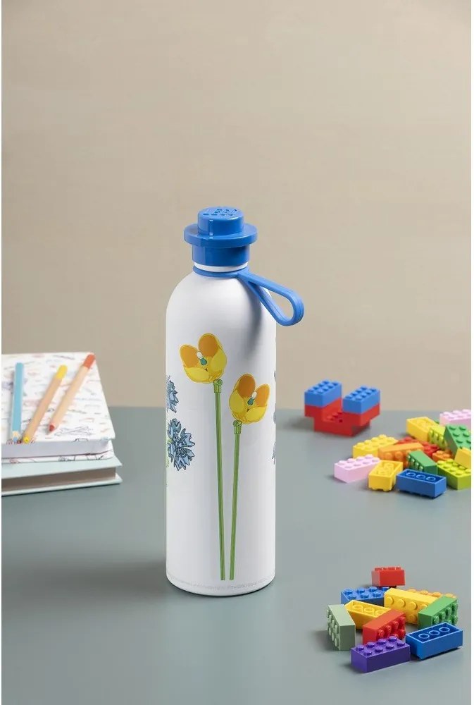 Termos alb/albastru pentru copii 560 ml Meadow Flowers – LEGO®