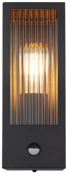 Aplică de exterior cu senzor GUNDULA 1xE27/60W/230V IP44 Globo 31980S