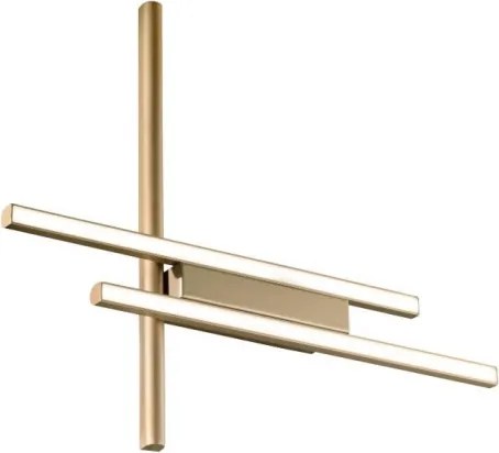 Ondaluce - Aplică de perete LED reglabilă MOVIDA LED/20W/230V, aurie