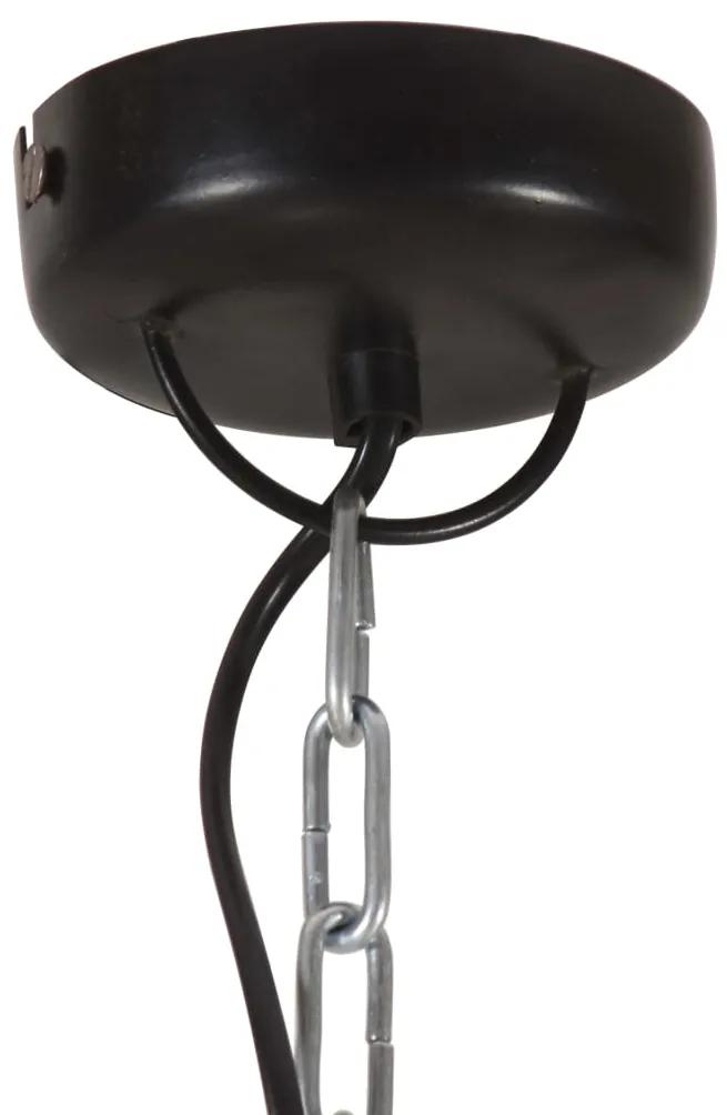 Lampa suspendata industriala, negru, 58 cm, E27 1, Negru,    58 cm