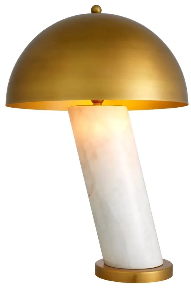 Veioza, Lampa de masa design LUX Daniel alb
