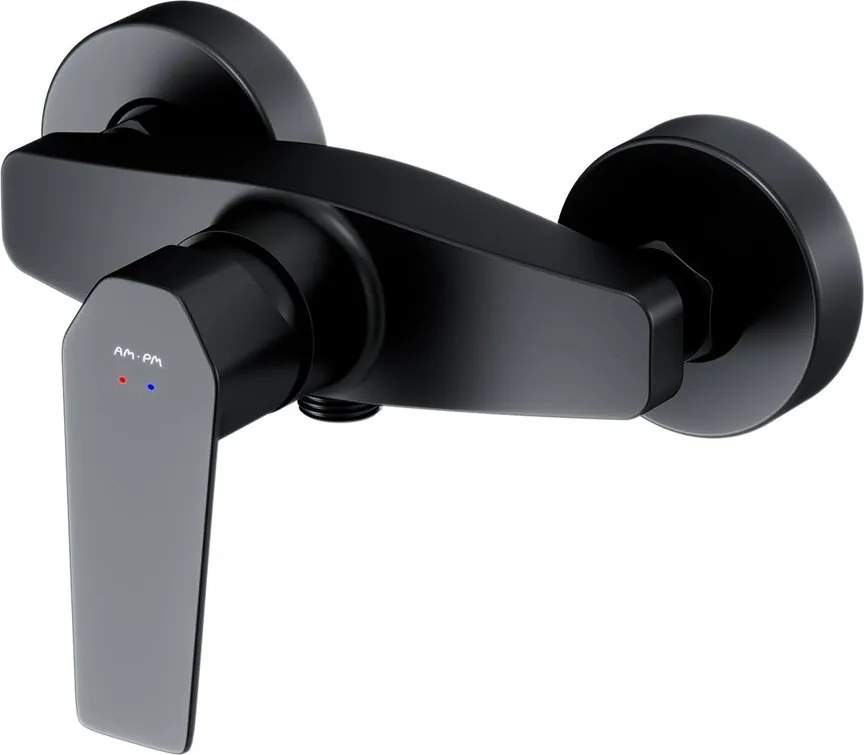 Baterie dus AM.PM Gem monocomanda finisaj negru mat