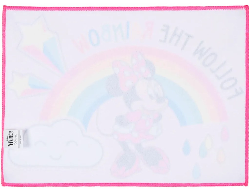 Disney Minnie Rainbow prosop de mâini, prosop de față, prosop 40x30 cm