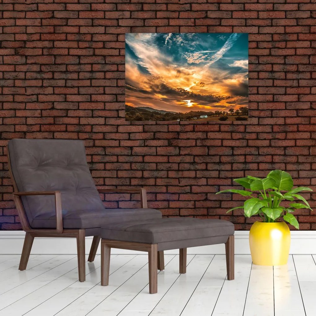 Tablou cu nori (70x50 cm)