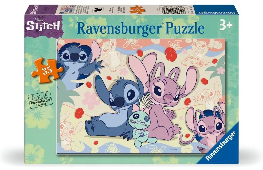 PUZZLE DISNEY STITCH 35 PIESE - RAVENSBURGER (RVSPC04113)