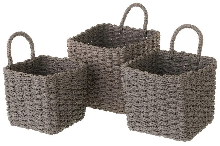 Coșuri de depozitare 3 buc. din hârtie – Casa Selección