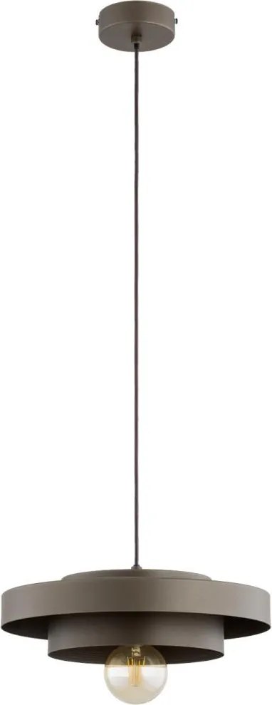 Lampă suspendată pe cablu CEROTI 1xE27/15W/230V maro