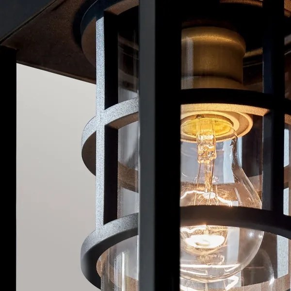 Kichler KL-HONE-M-BKT - Aplica de perete pentru exterior HONE M, 1x E27, 60W, 230V, IP44