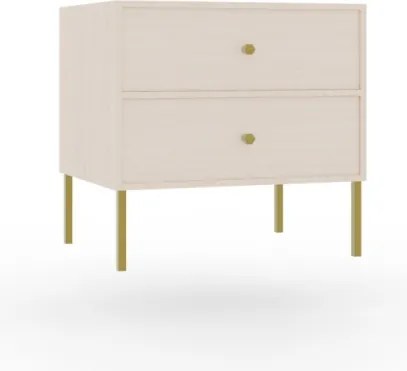 Noptiera, 51.8x50x40.8 cm, Tili, ADRK Furniture (Culoare: Negru)