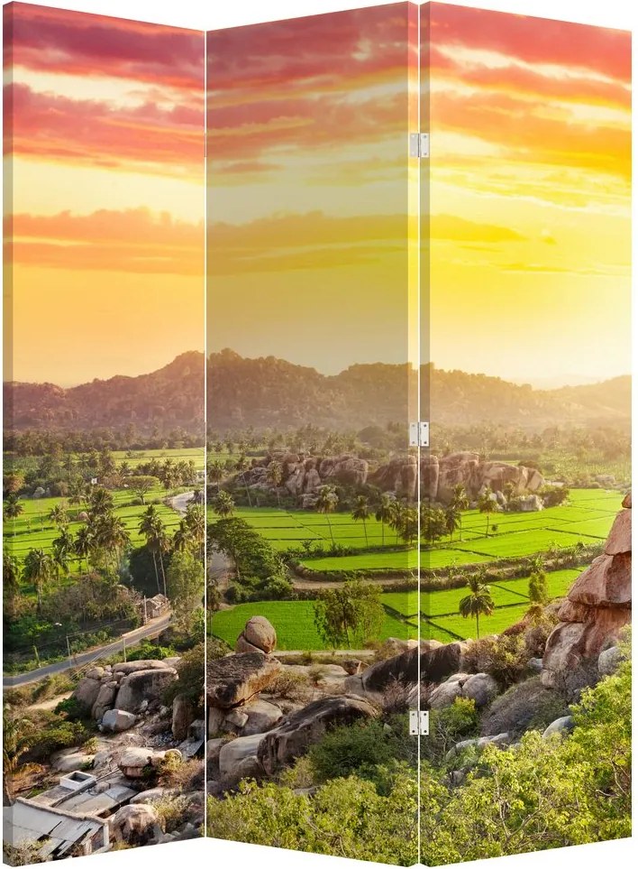 Paravan - Valea Hampi în India (126x170 cm)