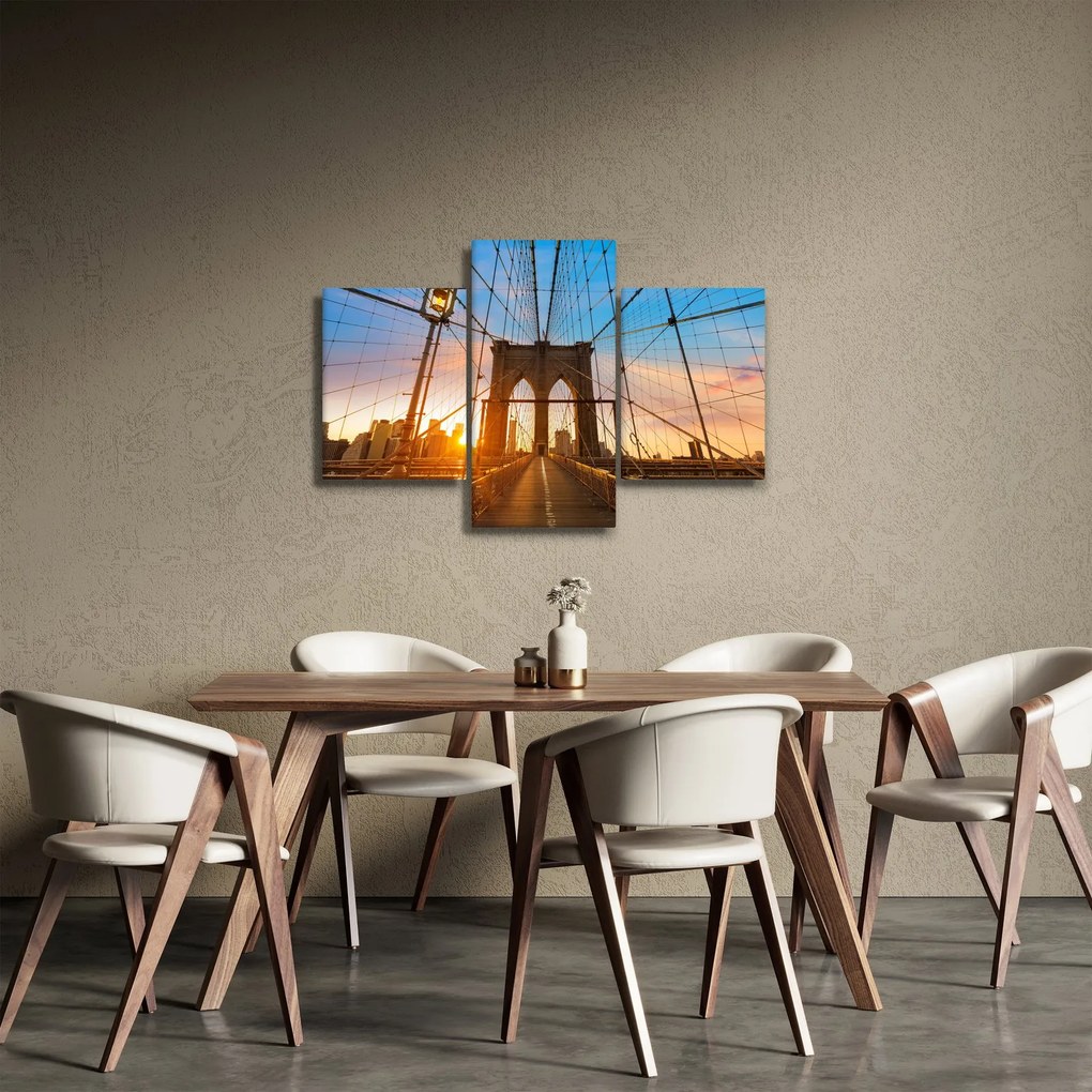 Tablou - Podul Brooklyn, Manhattan, New York (90x60 cm)