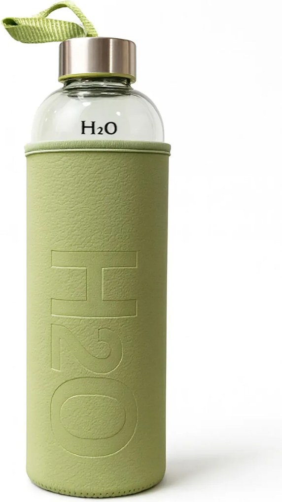 Sticlă F40130 sticlă 6 x 6 x 26 cm Verde P14A