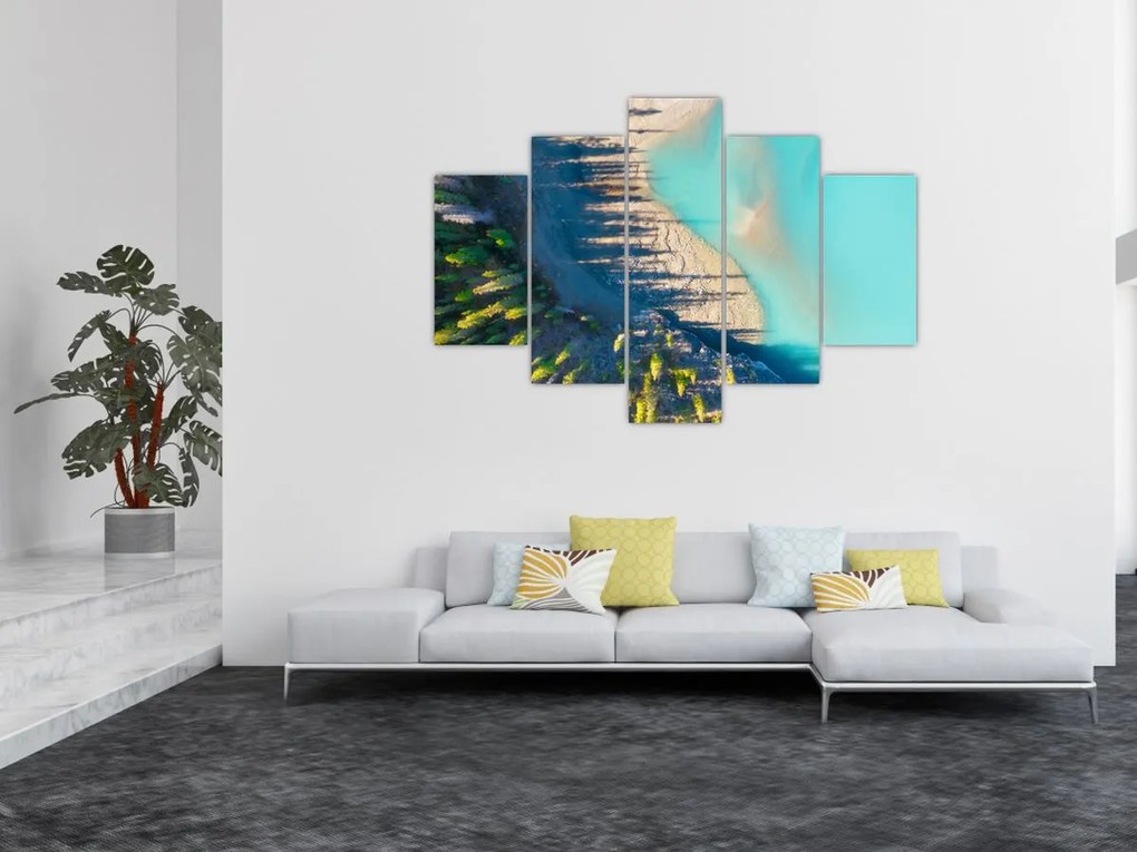 Tablou - Vedere la lac (150x105 cm)