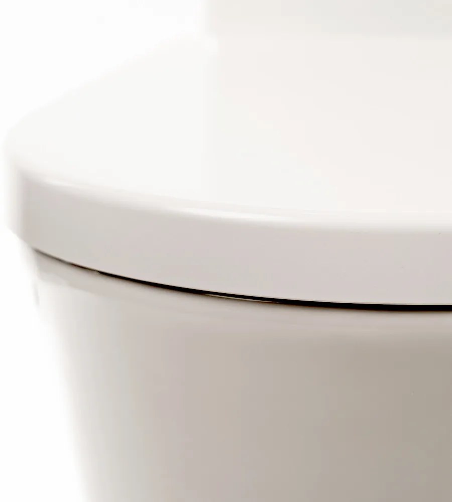 Combinație WC Paulo fără margine cu evacuare inferioară/posterioară