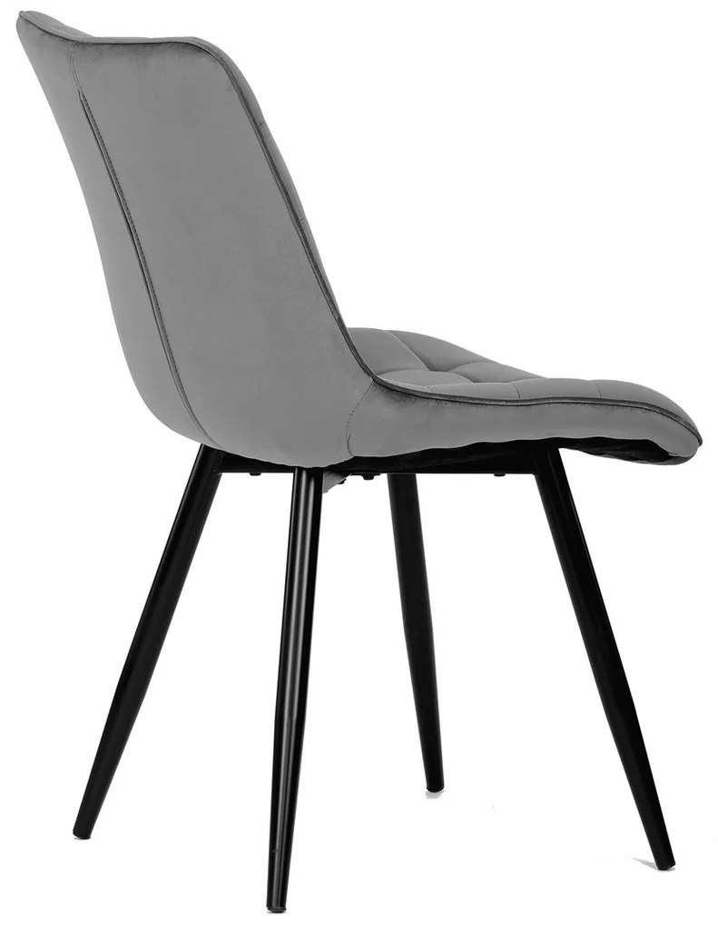 Set de scaune de sufragerie CT-384 GREY4, 4 buc