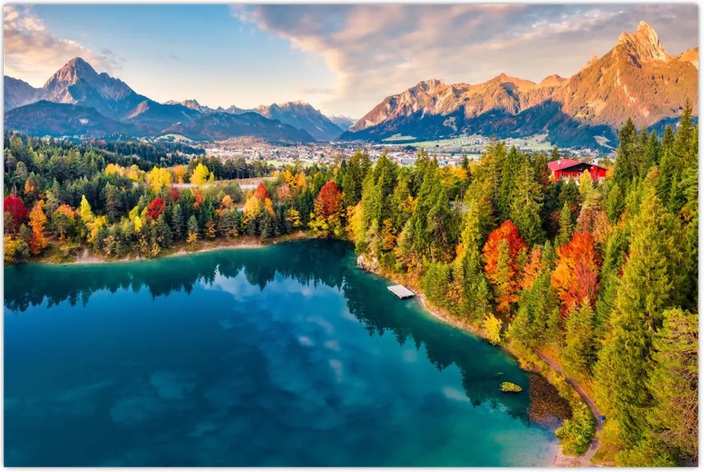 Tablou - Lacul Urisee, Austria (90x60 cm)