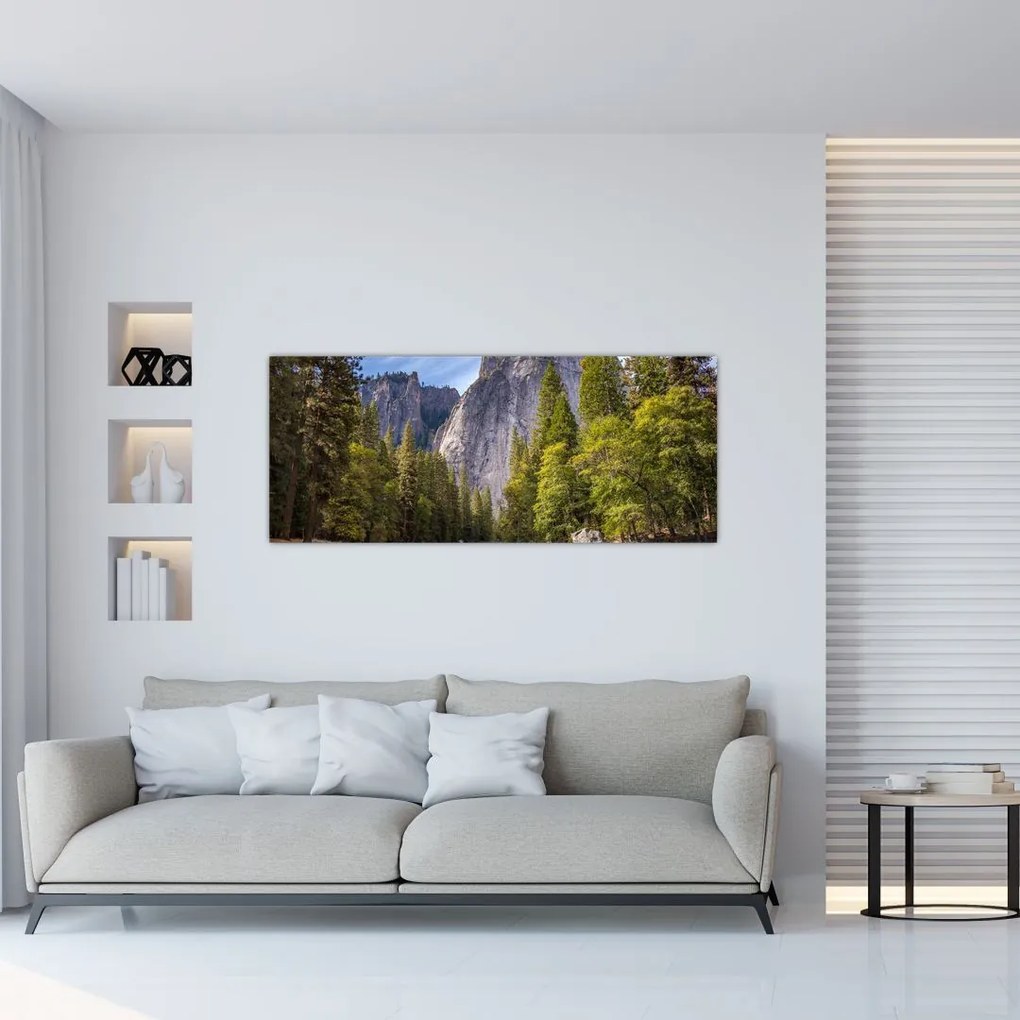 Tablou - Sub Piatra Yosemite (120x50 cm), în 40 de alte dimensiuni noi