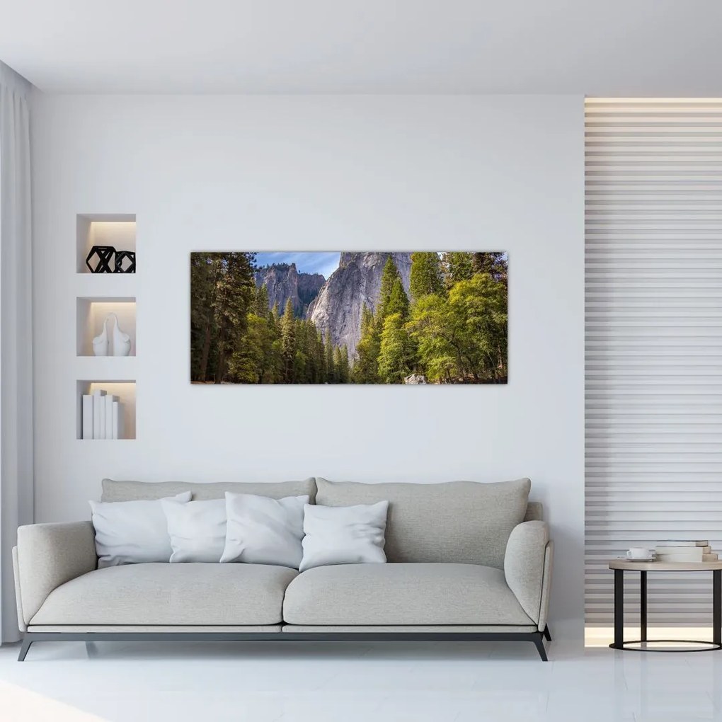 Tablou - Sub Piatra Yosemite (120x50 cm)