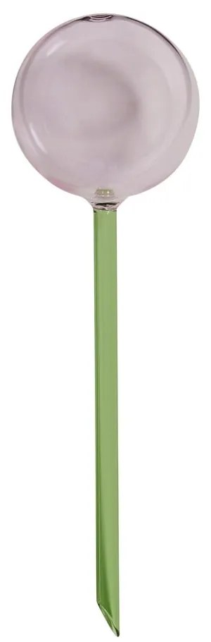 Sfera de udare din sticlă verde și roz Flora - Hübsch