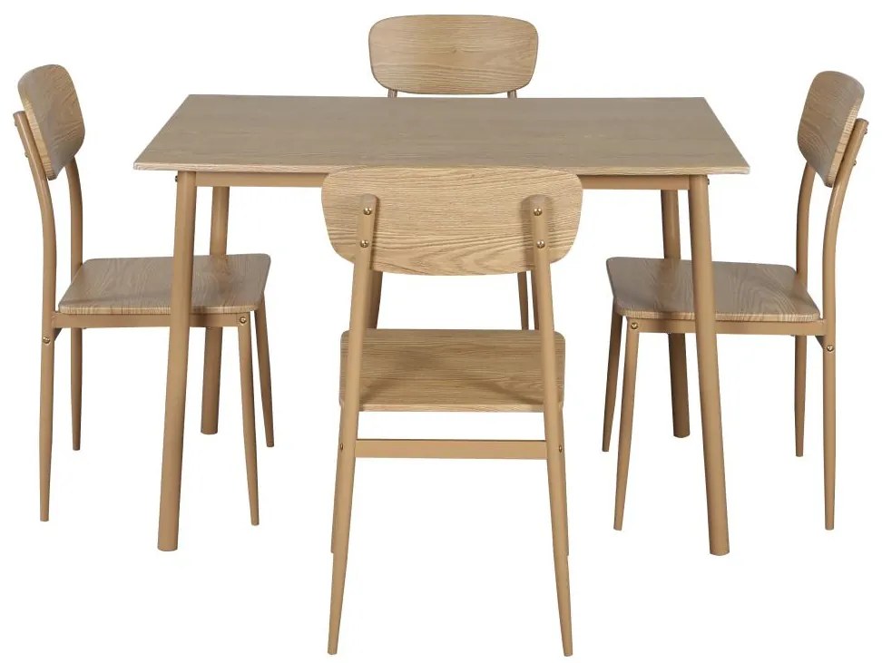 Set mobilier sufragerie Lenin (stejar natural) (pentru 4 persoane). 1116380