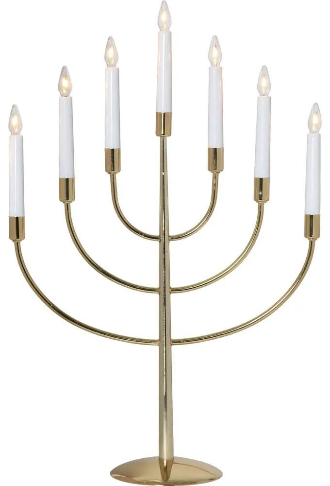 Decorațiune luminoasă de Crăciun aurie Titus – Star Trading