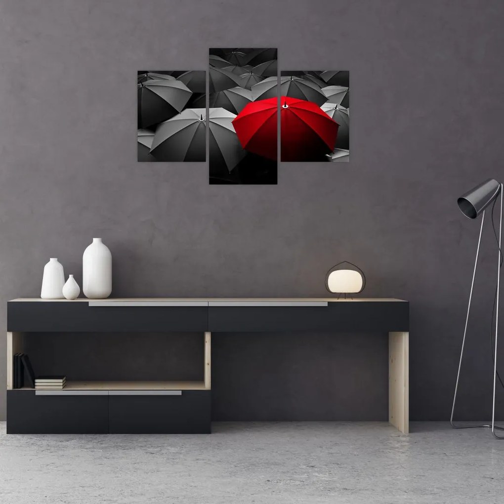 Tablou cu umbrele deschise (90x60 cm)