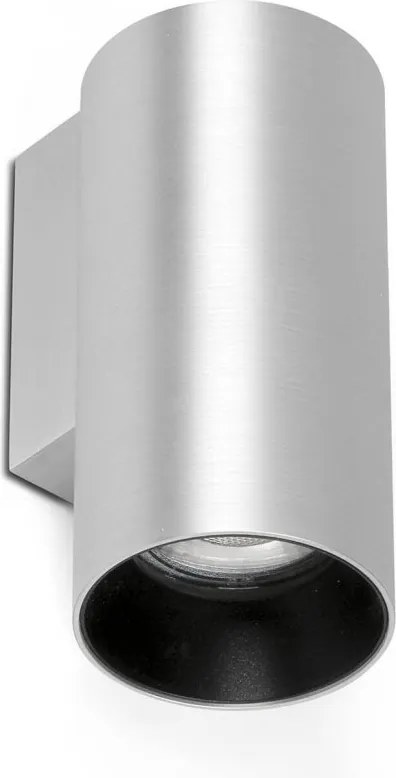 Aplica perete ambientala design modern STAN aluminiu/negru