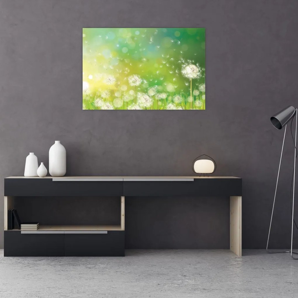 Tablou - Păpădie înflorită (90x60 cm)