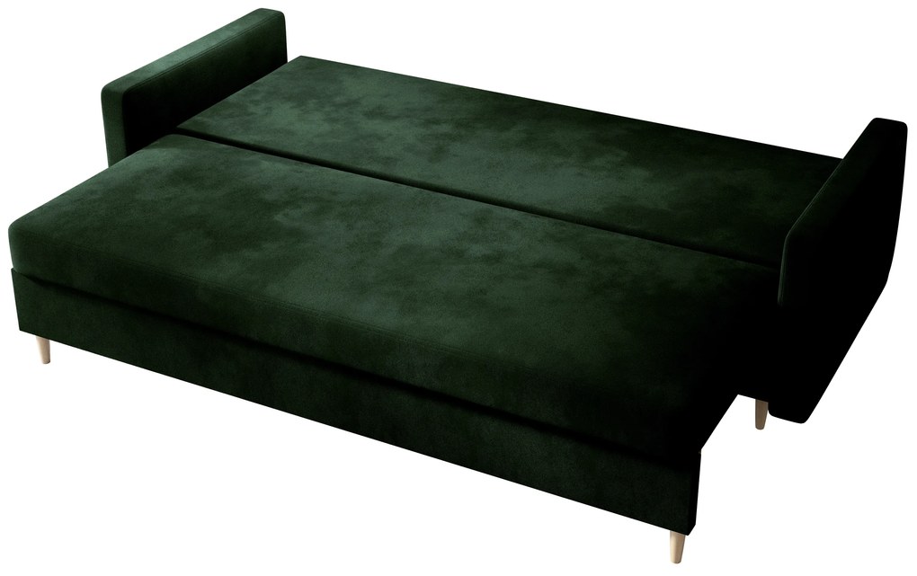 Canapea două locuri Aura (Verde închis). 1056635