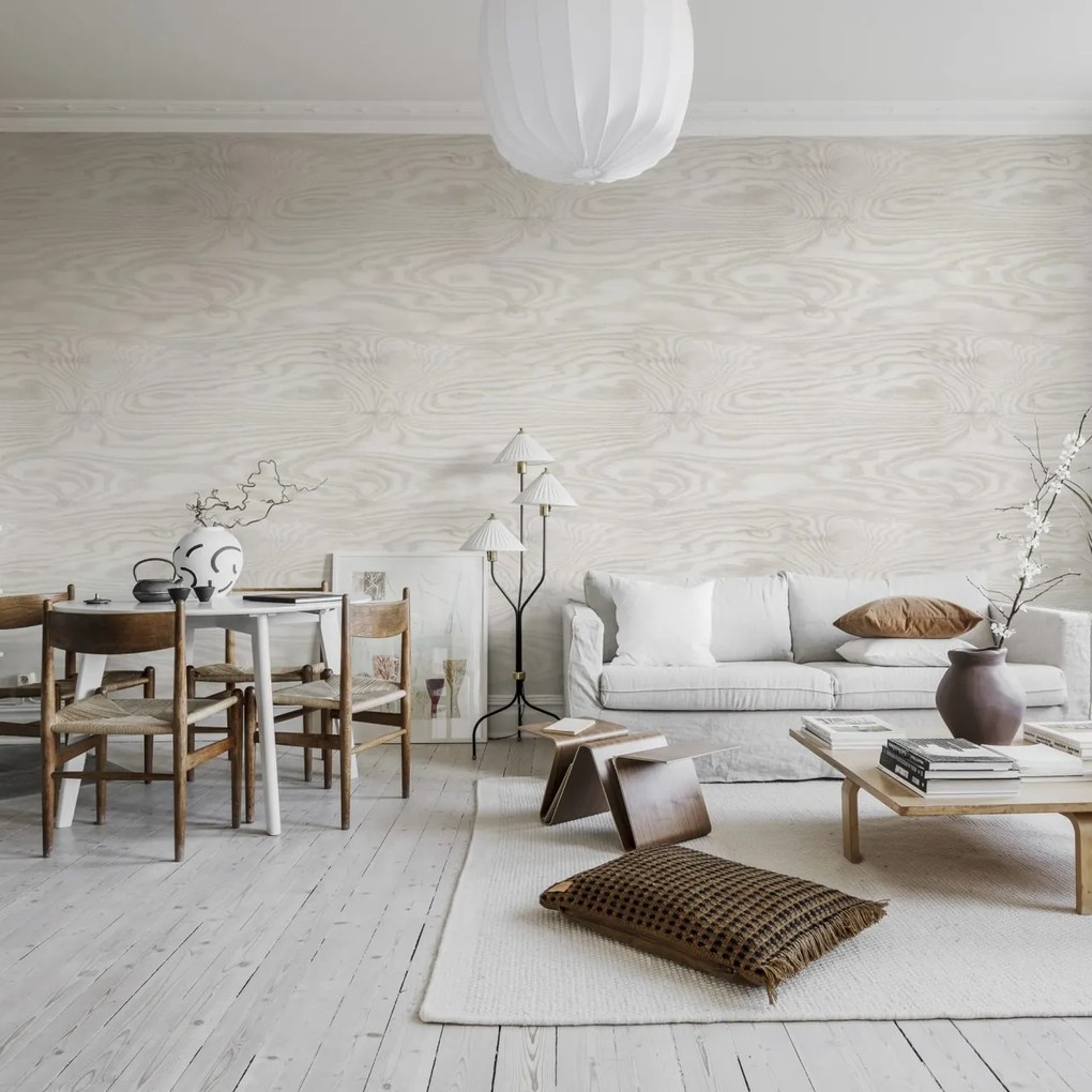 Fototapet, Plywood, Gray, Rebel Walls