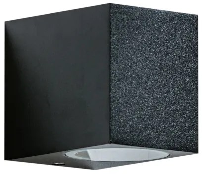 Aplică de exterior RIMINI 1xGU10/35W/230V IP54 pătrată Azzardo AZ4267