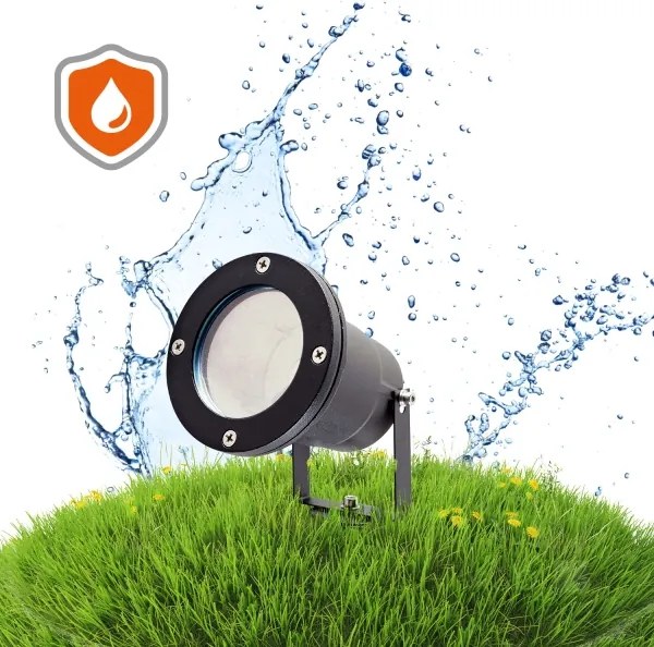 Corp de iluminat de exterior BLAKE 2 GU10/50W/230V IP65