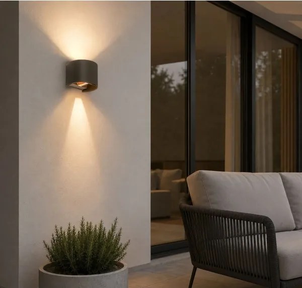 Rabalux 77217 - Aplica LED Ven VIRNA 5W/230V 2700/4000/6500K IP54 bej