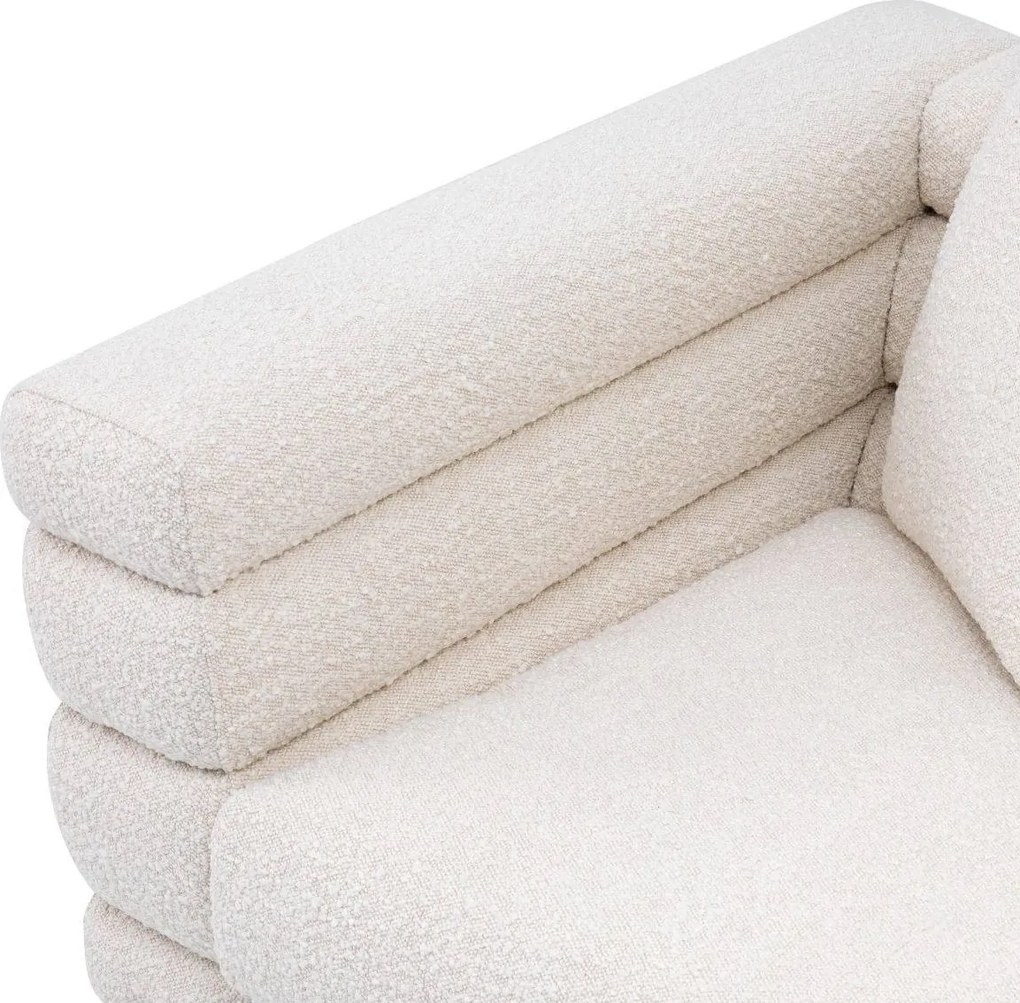 Fotoliu elegant design LUX York, crem 113841 HZ