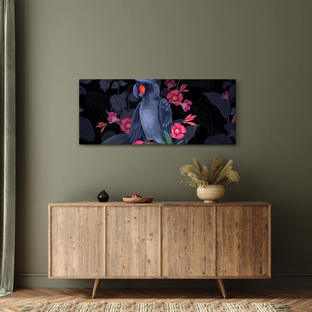 Tablou - Păpădia între flori (120x50 cm)