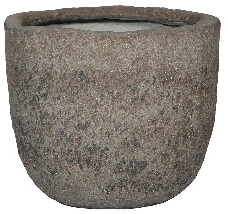 Ghiveci de flori Mt. Russell, diorit gri, dimensiuni multiple - Ghivece de ceramică mărimea: S - ⌀ 34,5, h. 29 cm