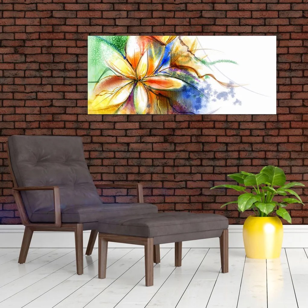 Tablou - Floare (120x50 cm)