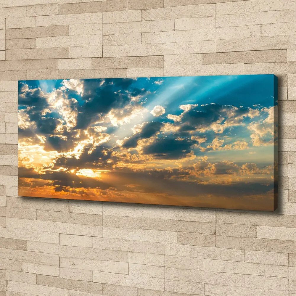 Tablou canvas Apus de soare cer