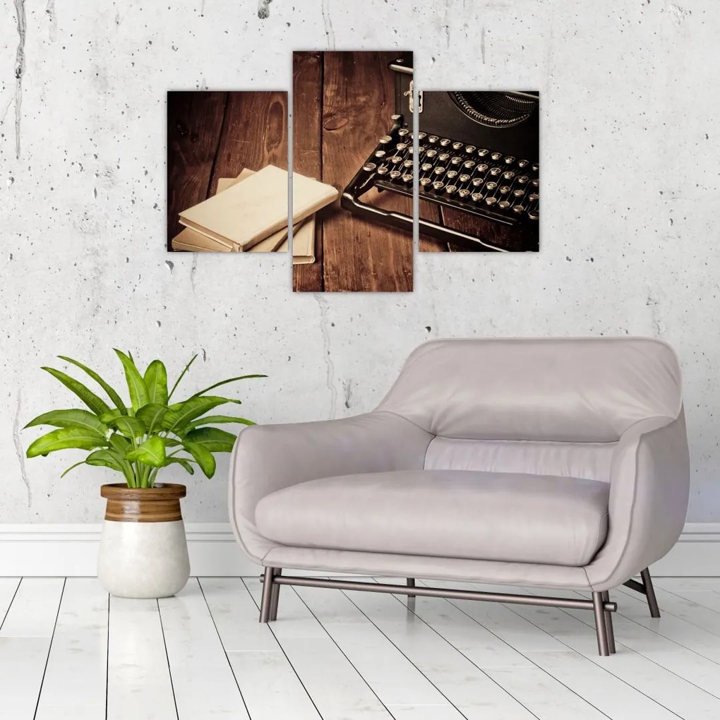 Tablou - Mașina de scris (90x60 cm)