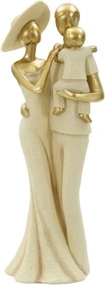 Statuetă decorativă cu detalii aurii Mauro Ferretti Familia