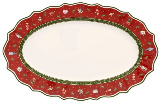 Tavă ovală, 38 x 23.5 cm, colecția Toy's Delight - Villeroy & Boch