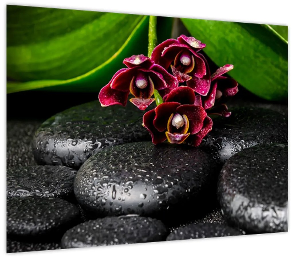 Tablou - Pietre de lavă (70x50 cm)