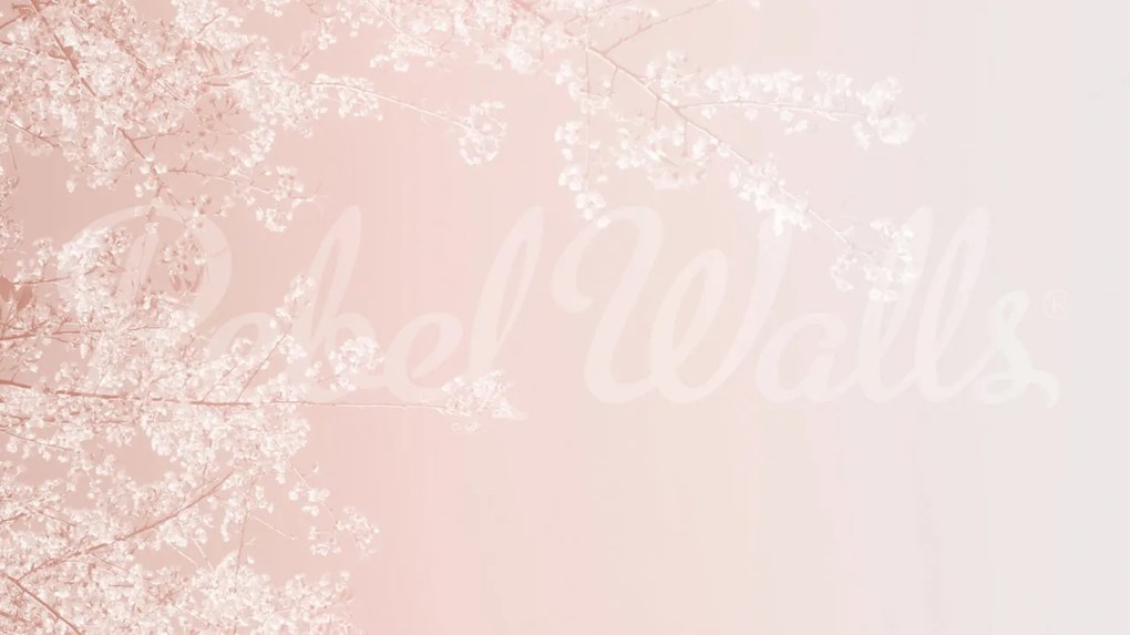 Fototapet, Pink Branches, Rebel Walls