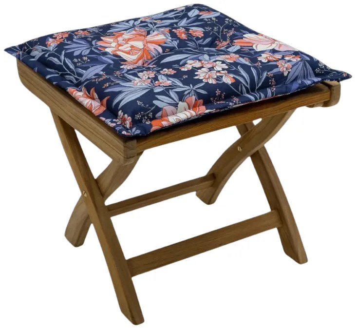 Perna pentru scaun MADISON MAXIME INDIGO 50x50 cm, albastru